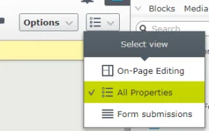 Episerver form properties